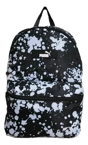 Mochila Puma Core Pop Chica Unisex Color Negro Blanco 07985503